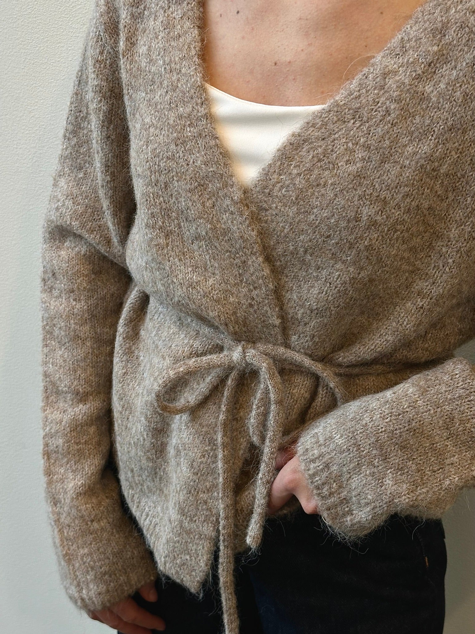 VMSORRENTO Knit Cardigan - Goat